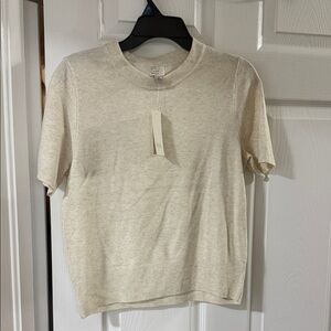 A New Day Ivory Knit Top